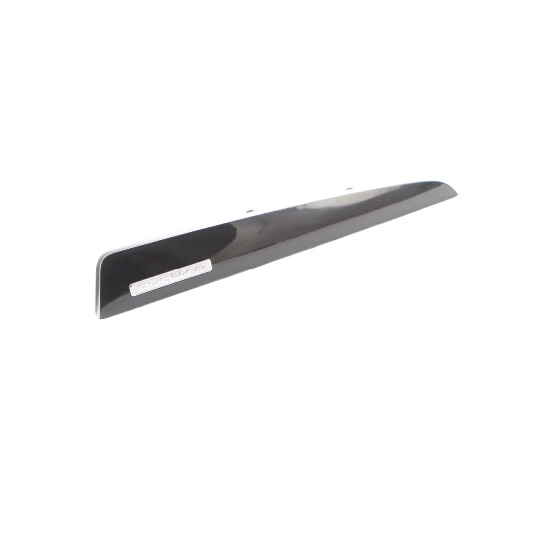 Audi Q5 8R Front Dashboard Panel Trim Cover Quattrol Badge High Gloss - SKU RHD-8R2853189F - Part number 8R2853189F