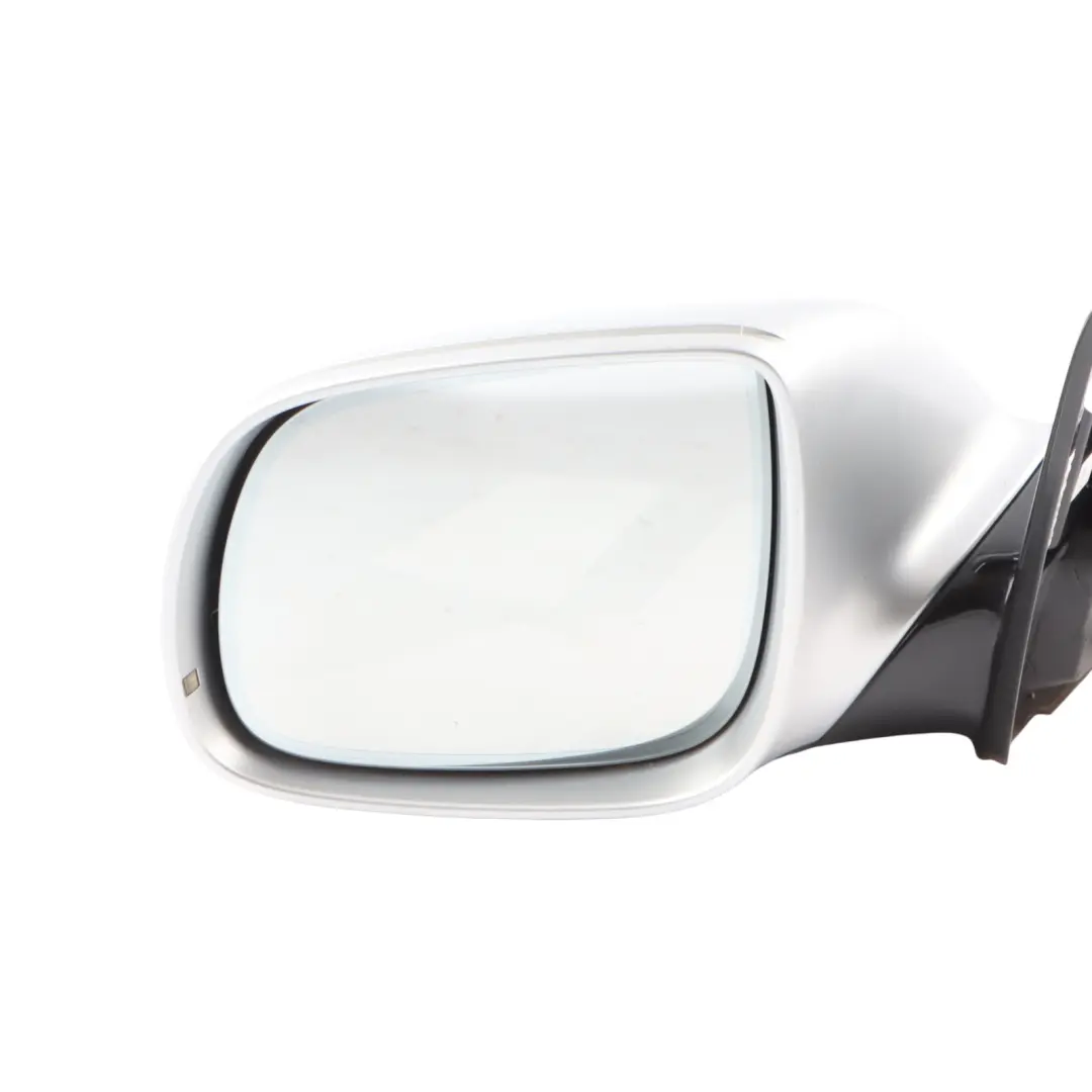 Audi SQ5 8R Electric Mirror Wing Glass Left N/S Aluminium - SKU RHD-8R2857409AN-ALU - Part number 8R2857409AN