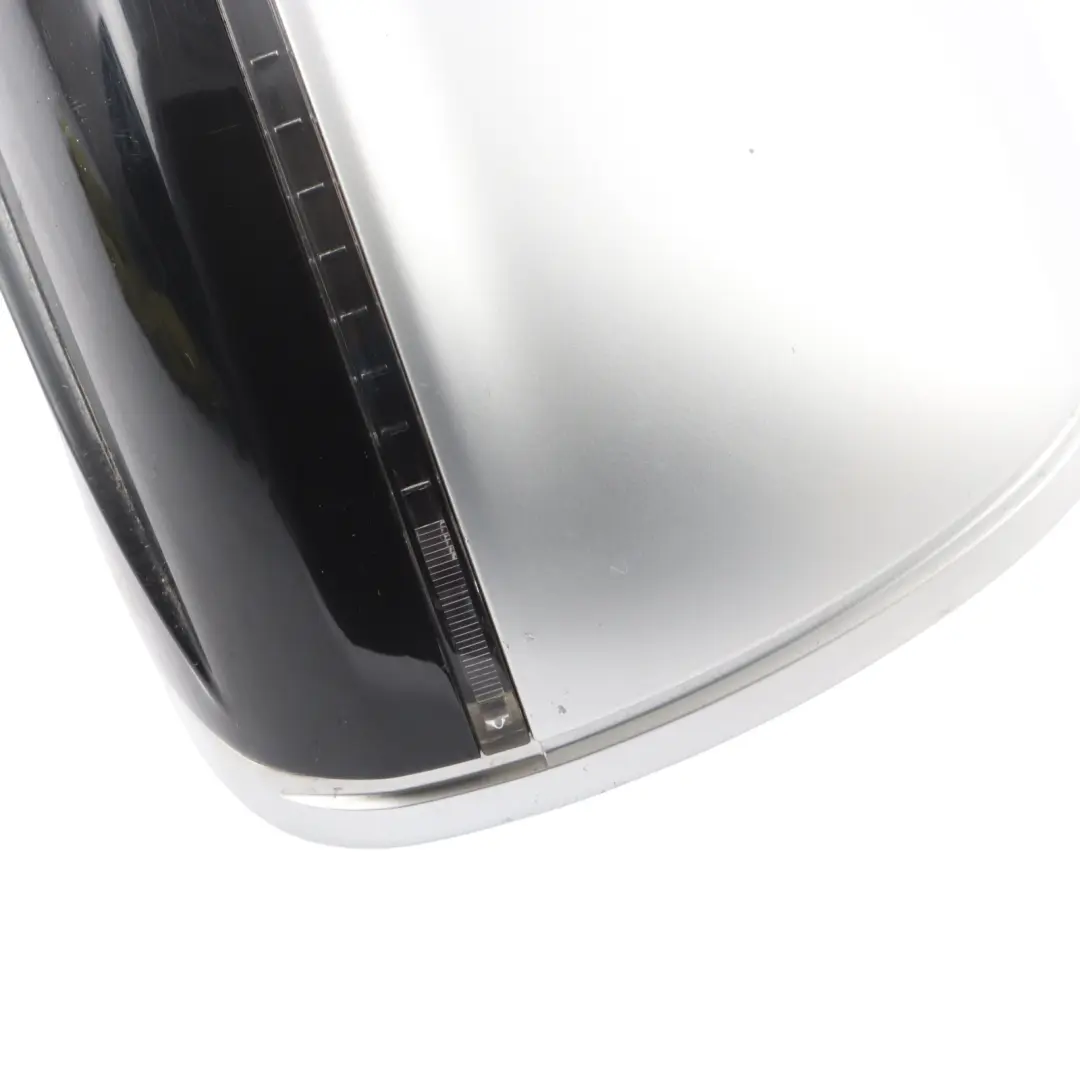 Audi SQ5 8R Electric Mirror Wing Glass Left N/S Aluminium - SKU RHD-8R2857409AN-ALU - Part number 8R2857409AN