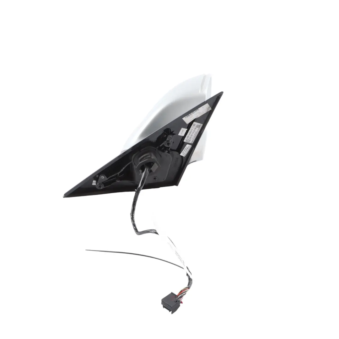 Audi SQ5 8R Electric Mirror Wing Glass Right O/S Aluminium - SKU RHD-8R2857410AN-ALU - Part number 8R2857410AN