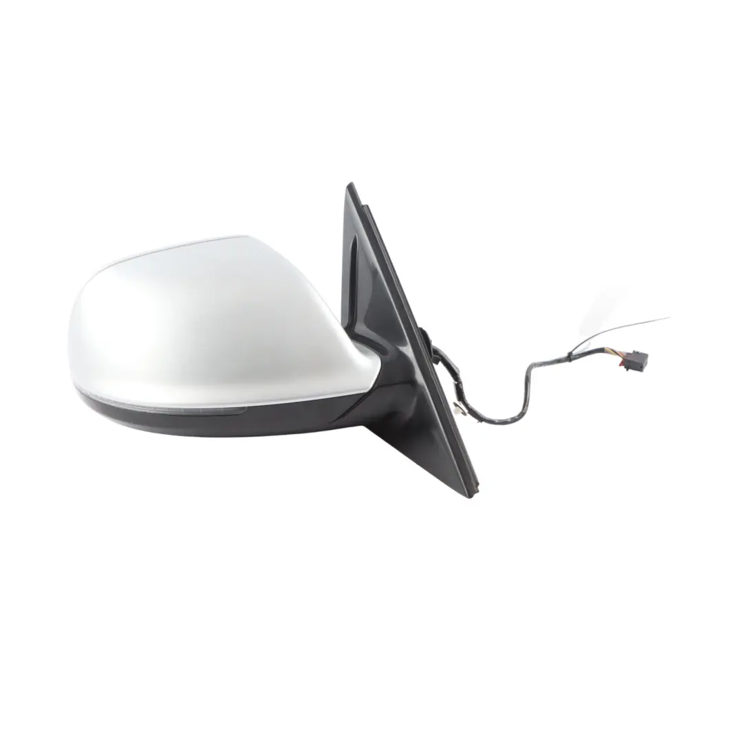 Audi SQ5 8R Electric Mirror Wing Glass Right O/S Aluminium - SKU RHD-8R2857410AN-ALU - Part number 8R2857410AN