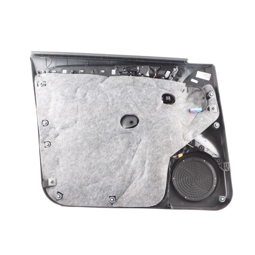 Audi Q5 8R Door Card Cover Trim Front Right O/S Leather Red - SKU RHD-8R2867104BF - Part number 8R2867104BF