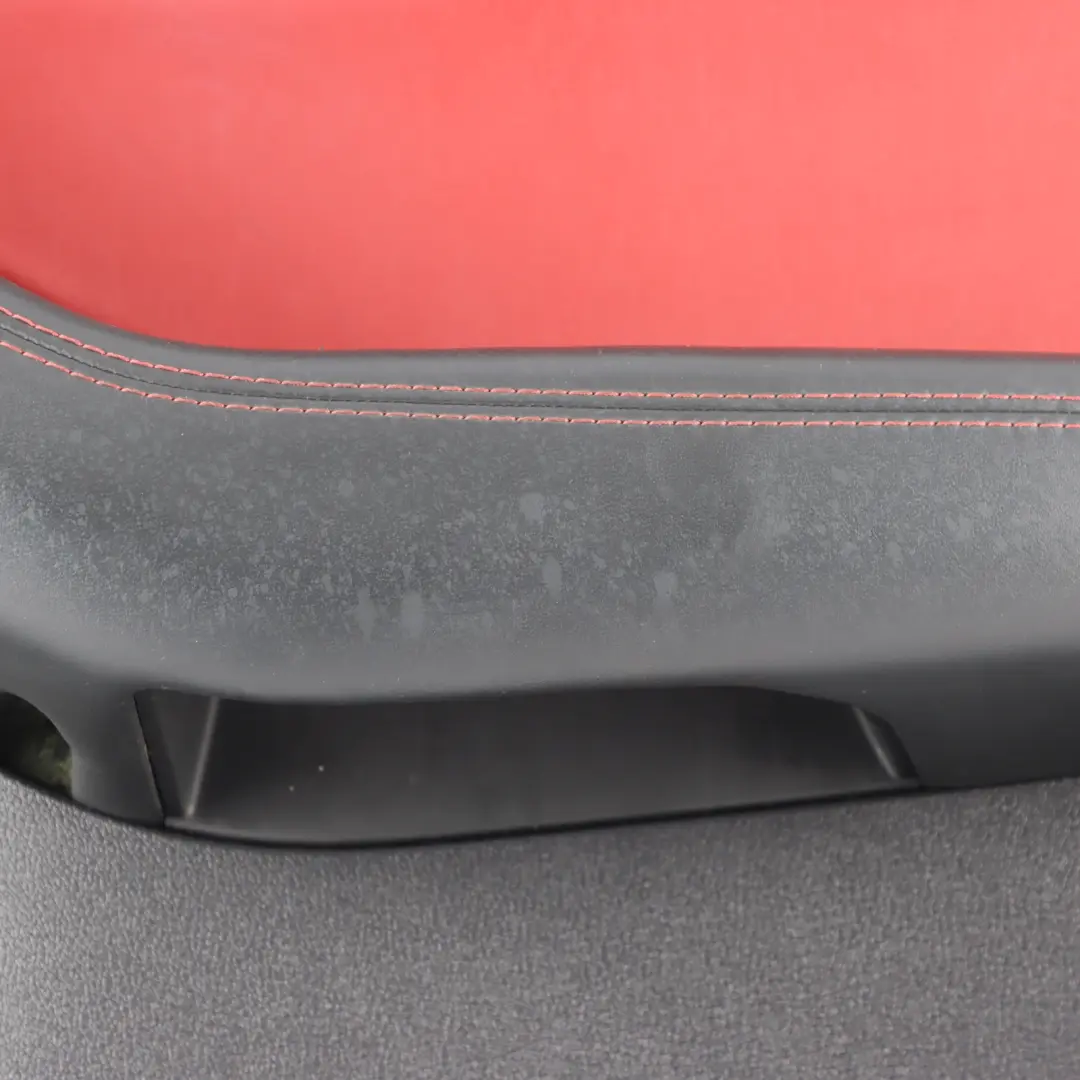 Door Card Cover Trim Front Right O/S Leather Red to Audi Q5 8R with Part number 8R2867104BF Audi Q5 8R Door Card Cover Trim Front Right O/S Leather Red - SKU RHD-8R2867104BF - Part number 8R2867104BF