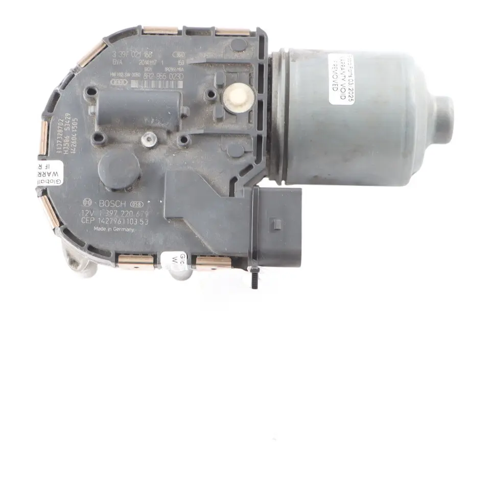 Audi Q5 8R Windscreen Windshield Wiper Motor Linkage Actuator - SKU 8R2955023D-1 - Part number 8R2955023D