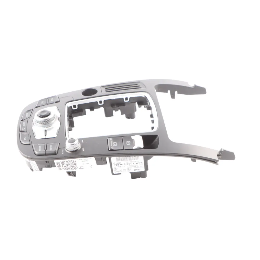 Audi Q5 8R Head Unit Media Player Controller Knob Switch Panel - SKU RHD-8T0919611L - Part number 8T0919611L