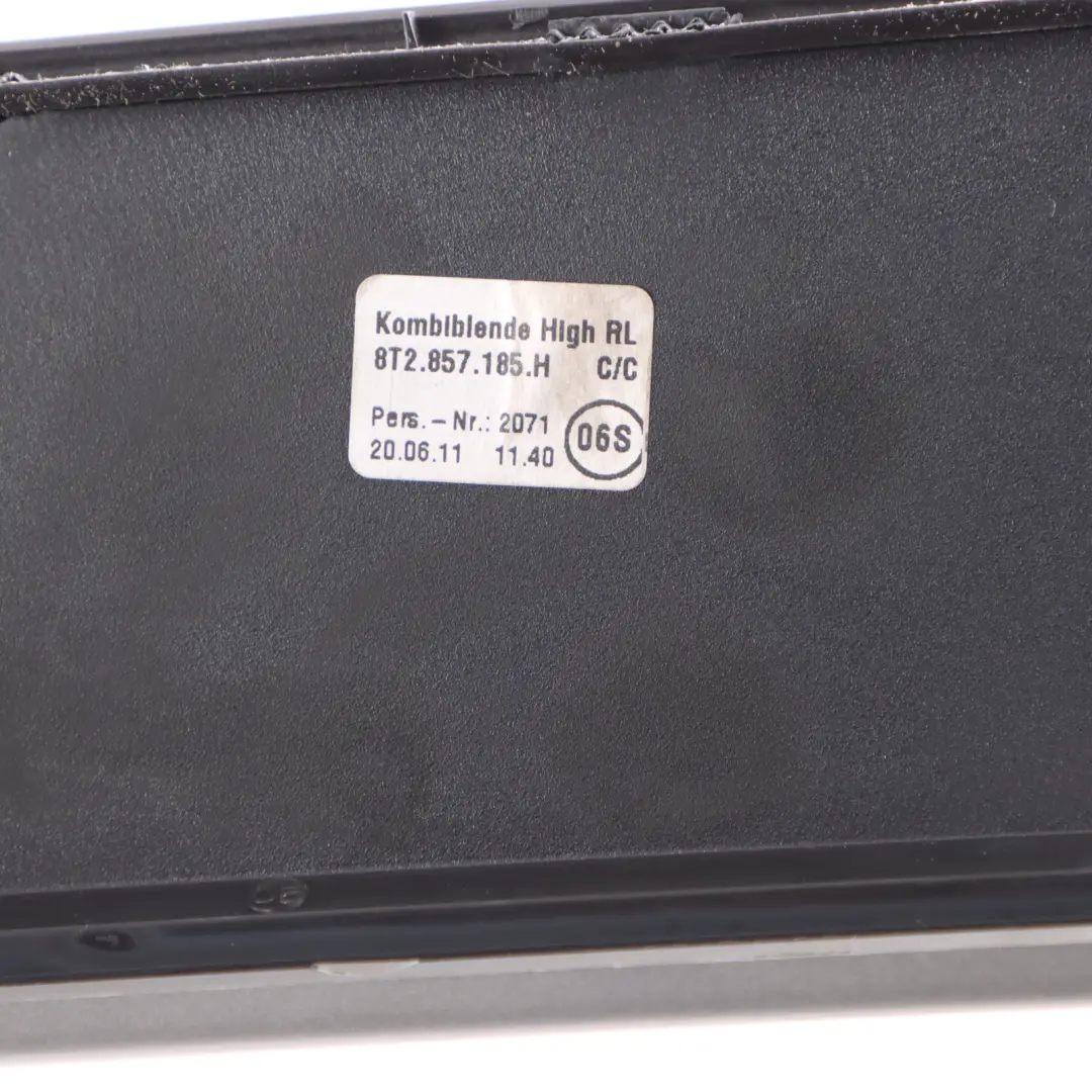 Audi A5 8T Dashboard Trim Front Display Panel Hazard Switch 8T2857185D - SKU RHD-8T2857185H - Part number 8T2857185H