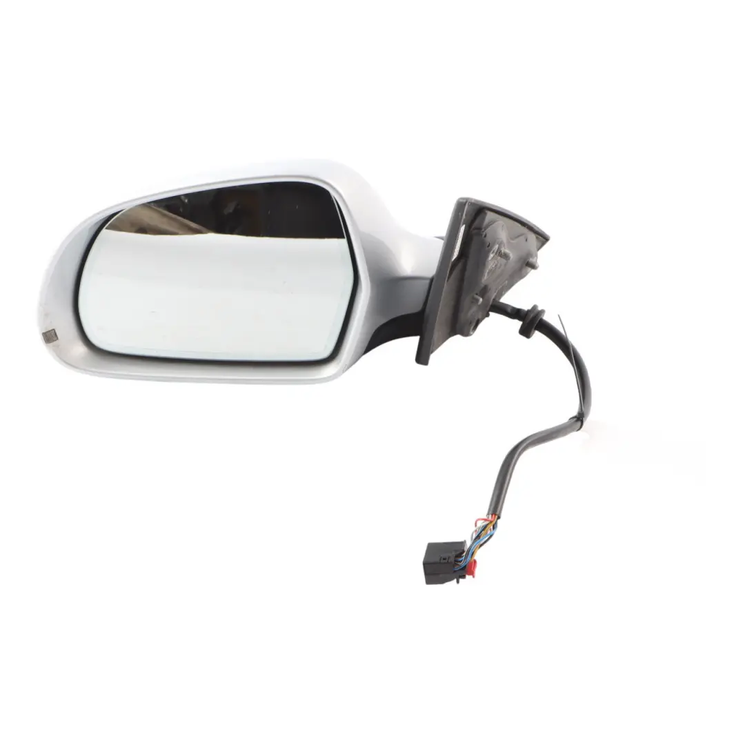 Audi A5 S5 8T Mirror Wing Power Fold Door Left N/S Ice Silver X7W - SKU RHD-8T2857409G-ICS - Part number 8T2857409G