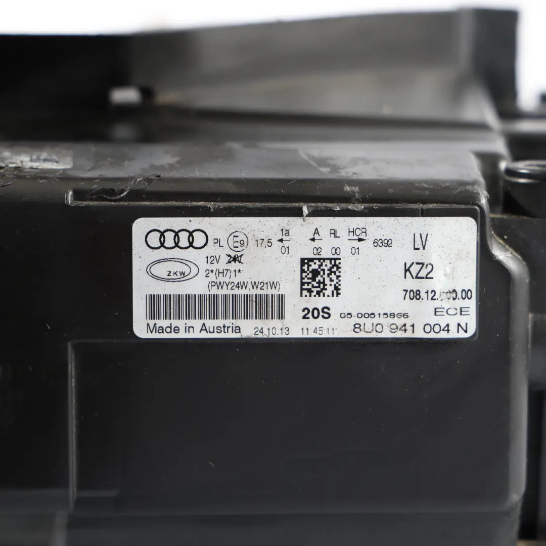 Audi Q3 8U Front Lamp Headlight Halogen Right O/S - SKU RHD-8U0941004N - Part number 8U0941004N