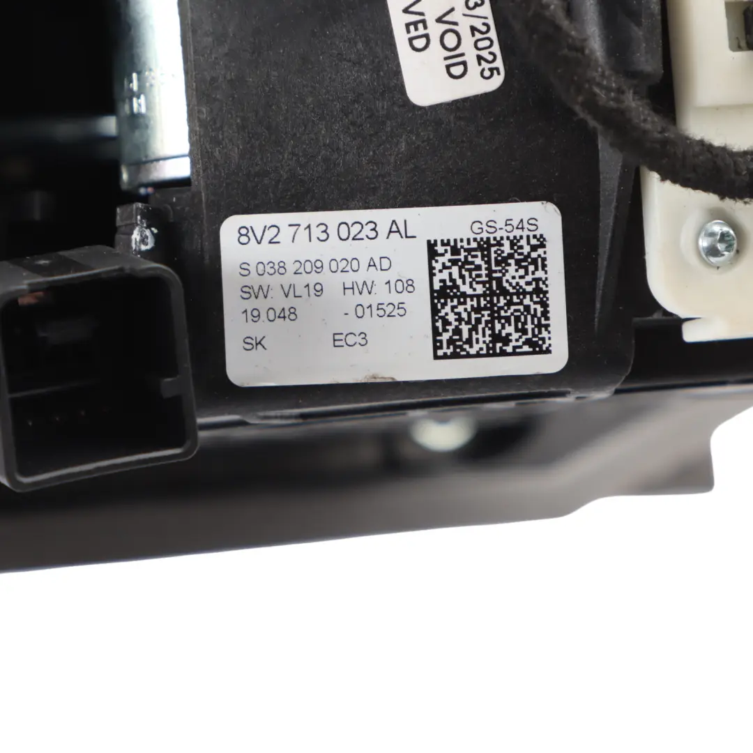 Audi RS3 8V Gear Level Selector Gearshift Mechanism Automatic - SKU RHD-8V2713023AL - Part number 8V2713023AL