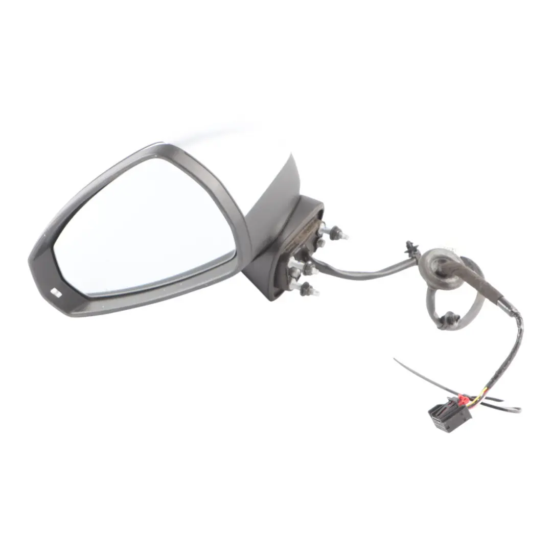 Audi RS3 8V Front Door Electric Wing Mirror Left N/S Aluminium - SKU RHD-8V2857409F-ALU - Part number 8V2857409F