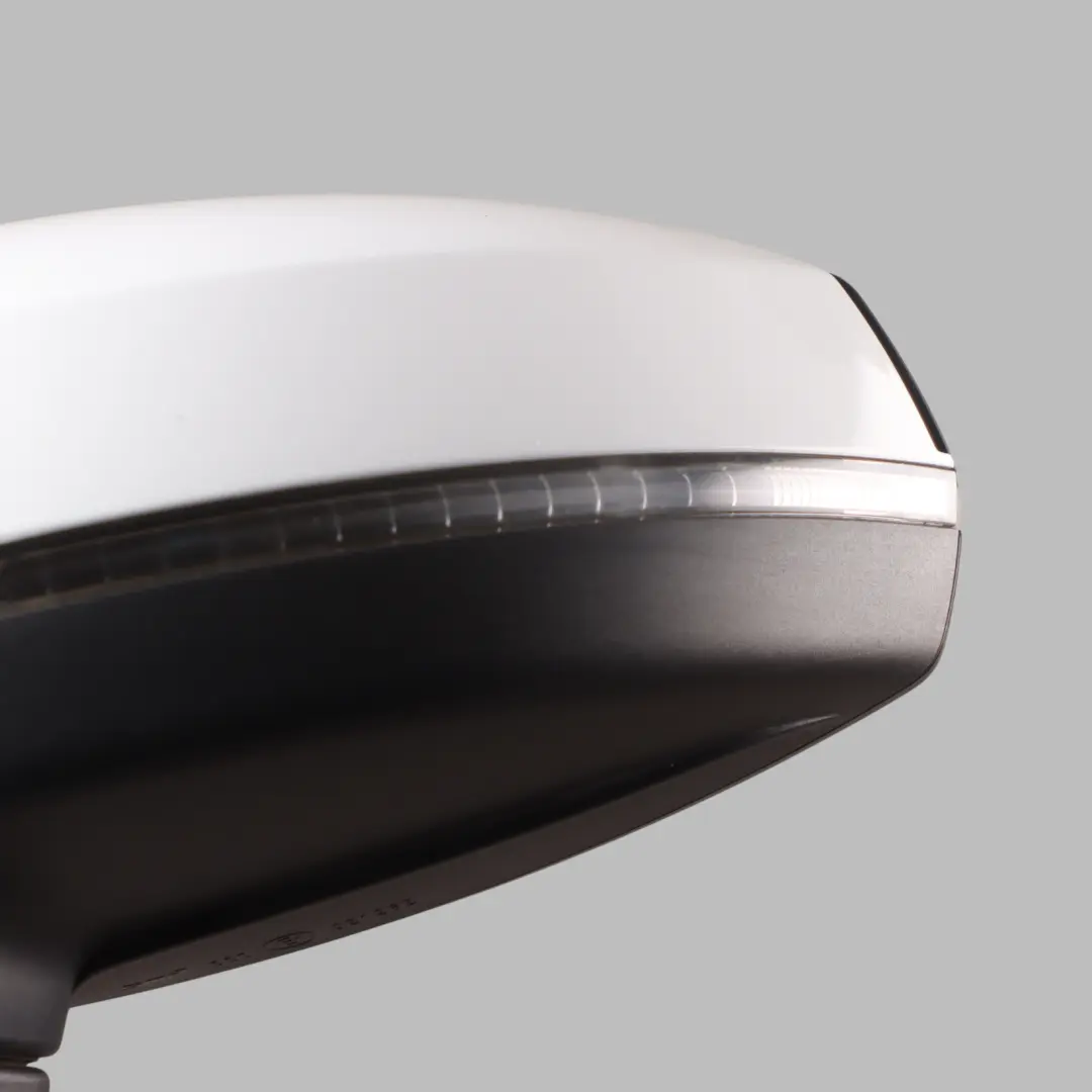 Audi A3 8V Outside Wing Mirror Electric Door Left N/S Glacier White Pearl - S9R - SKU RHD-8V2857409F-MGW - Part number 8V2857409F