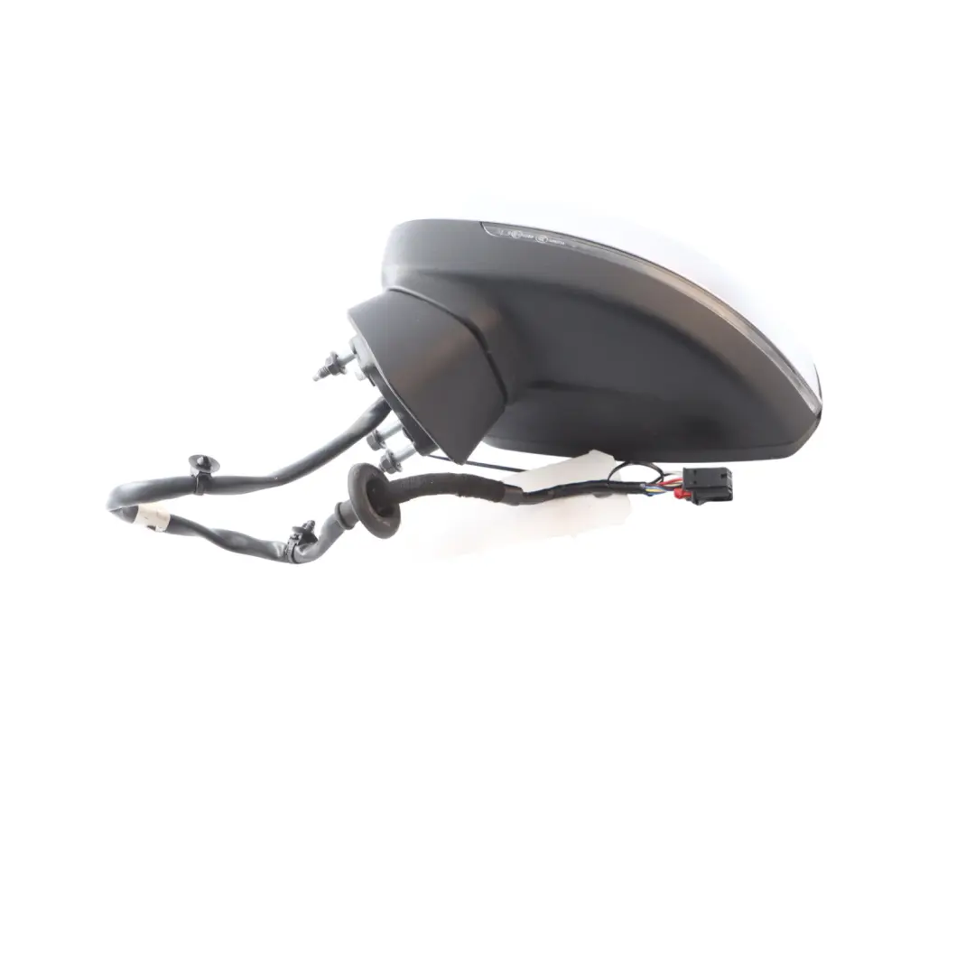 Audi S3 8V Electric Side View Mirror Wing Left N/S Aluminium - SKU RHD-8V2857409J-ALU - Part number 8V2857409J
