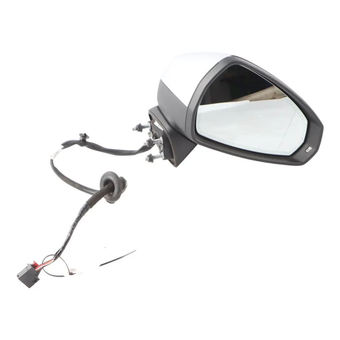 Audi RS3 8V Electric Power Mirror Wing Right O/S Door Aluminium Mat 8V2857410G
