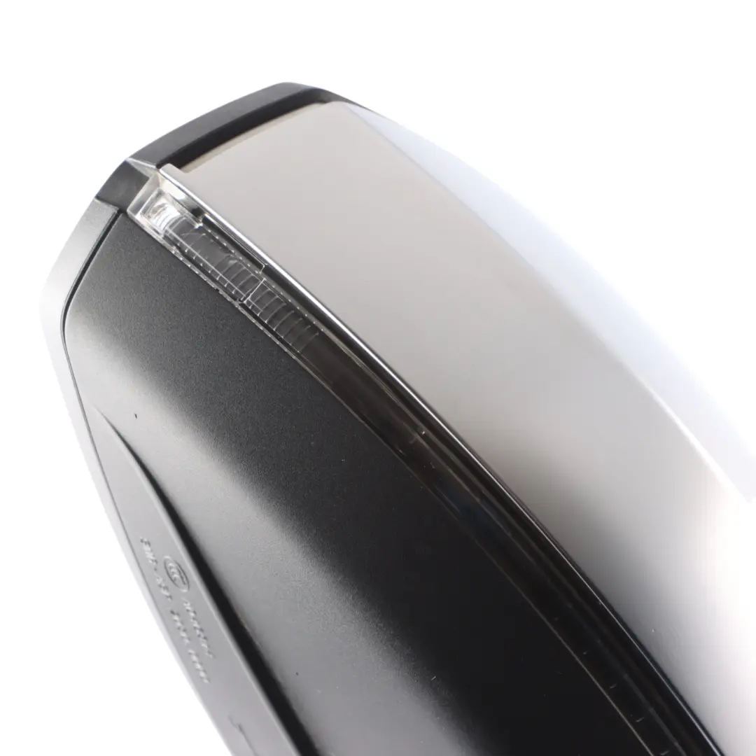 Audi RS3 8V Electric Power Mirror Wing Right O/S Door Aluminium Mat - SKU RHD-8V2857410G-ALU - Part number 8V2857410G