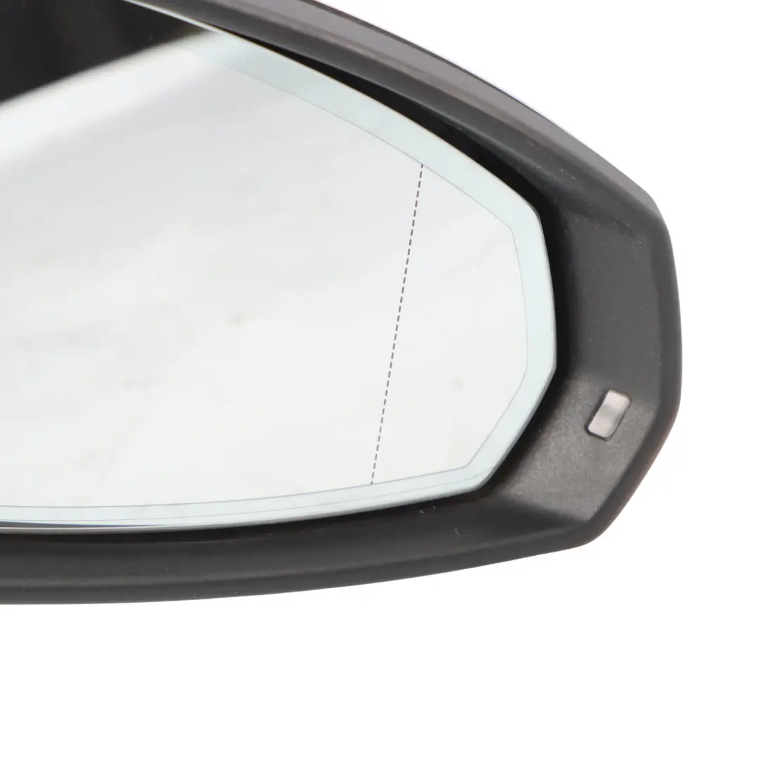Audi RS3 8V Electric Power Mirror Wing Right O/S Door Aluminium Mat - SKU RHD-8V2857410G-ALU - Part number 8V2857410G
