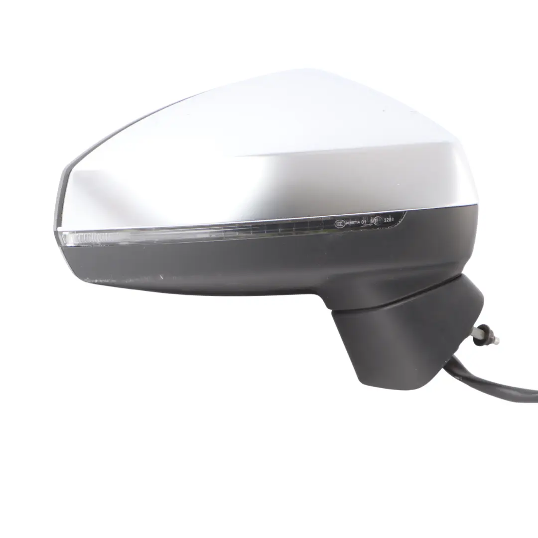 Mirror Wing Right O/S Door Aluminium Mat to Audi RS3 8V Electric Power with Part number 8V2857410G Audi RS3 8V Electric Power Mirror Wing Right O/S Door Aluminium Mat - SKU RHD-8V2857410G-ALU - Part number 8V2857410G