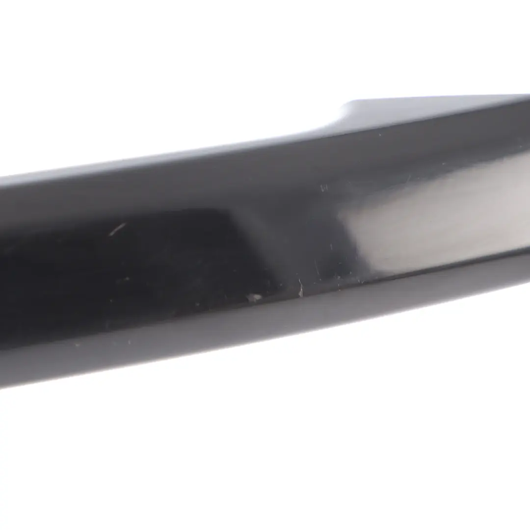 Audi A5 F5 Door Grab Handle Front Right O/S Brilliant Black Metallic - Y9B - SKU RHD-8W2837240-BBL - Part number 8W2837240