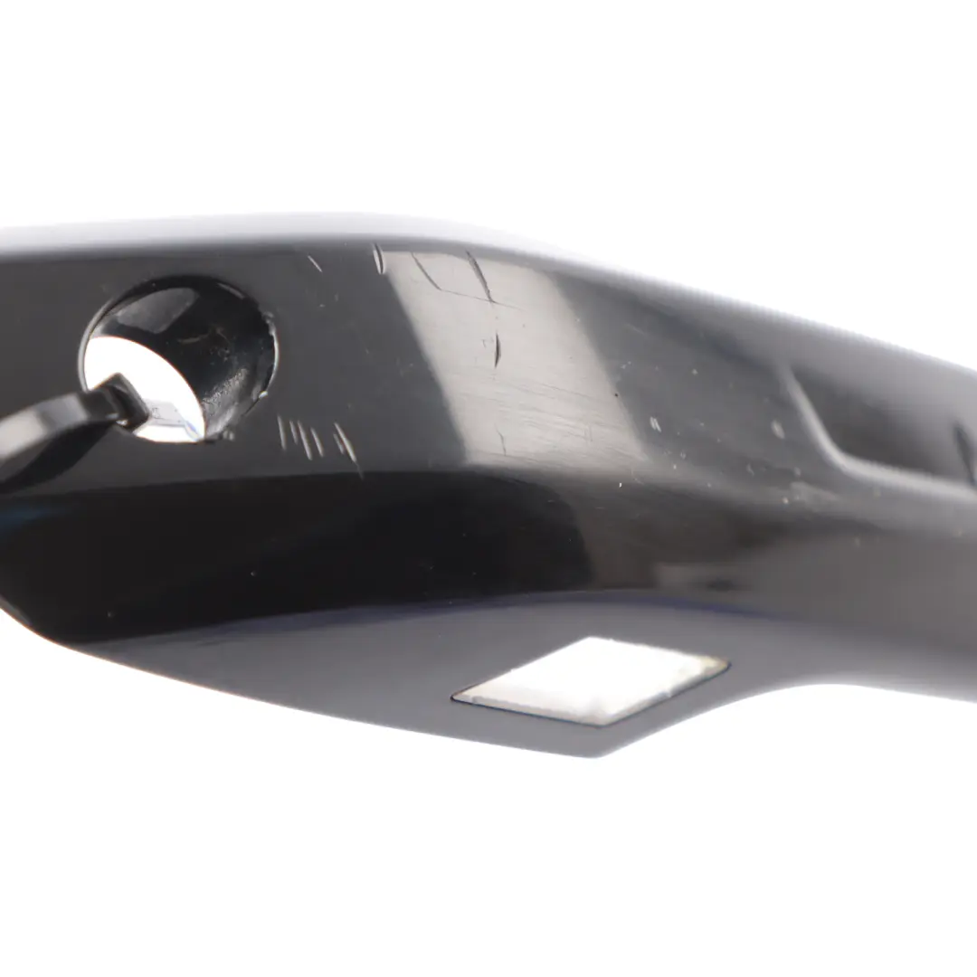Audi A5 F5 Door Grab Handle Front Right O/S Brilliant Black Metallic - Y9B - SKU RHD-8W2837240-BBL - Part number 8W2837240