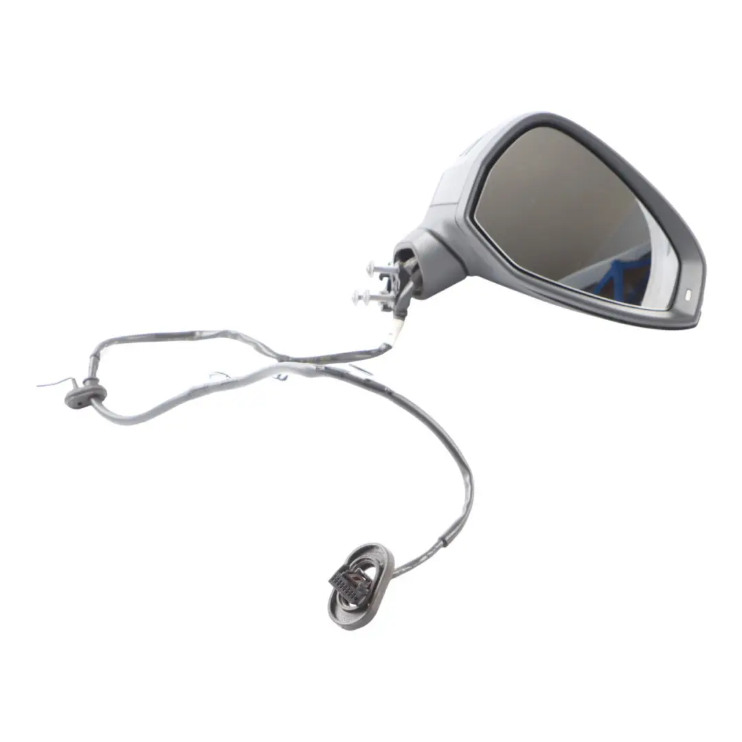 Audi S4 B9 Electric Wing Mirror Right O/S Outside Brilliant Black Y9B - SKU RHD-8W2857410-BBL - Part number 8W2857410
