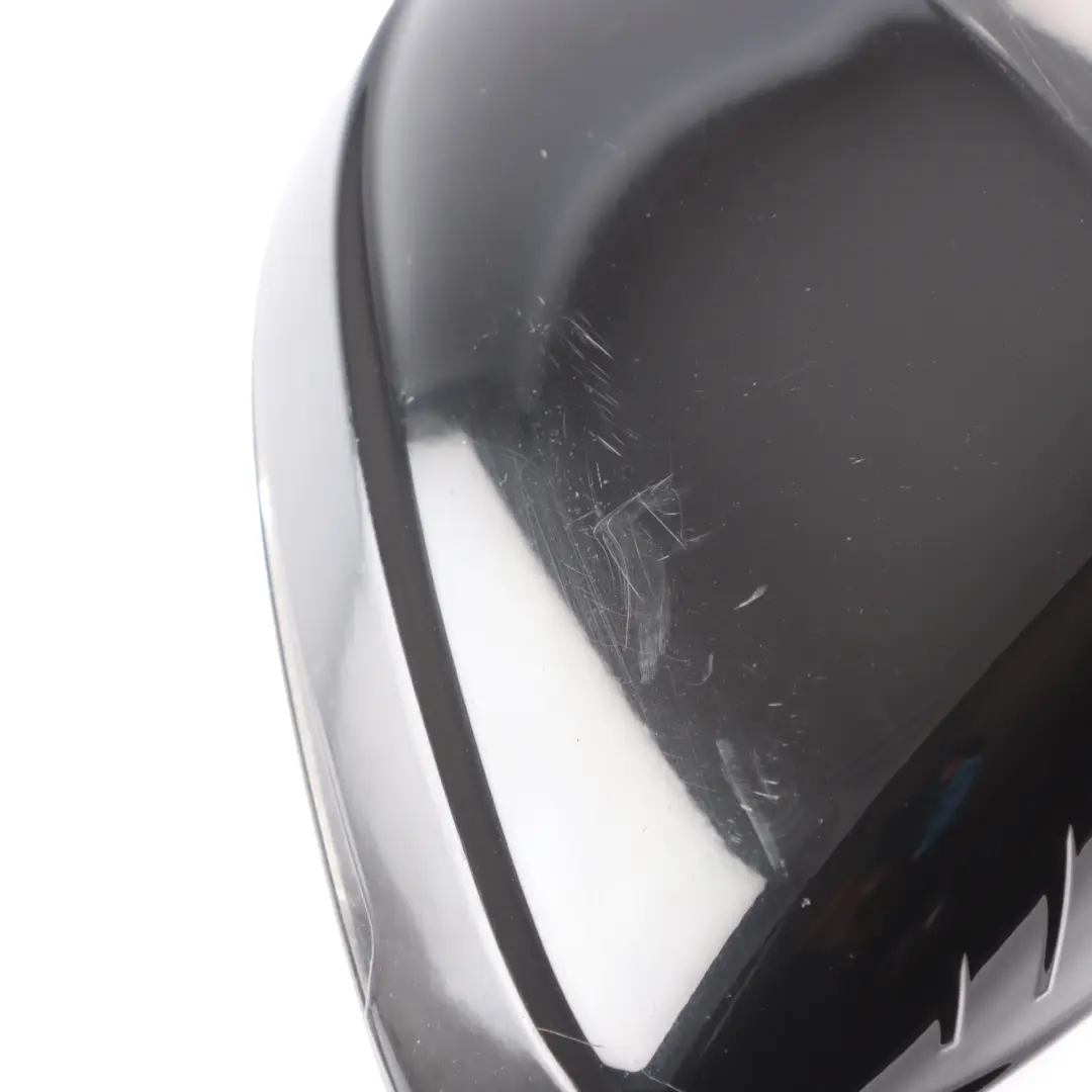 Audi S4 B9 Electric Wing Mirror Right O/S Outside Brilliant Black Y9B - SKU RHD-8W2857410-BBL - Part number 8W2857410