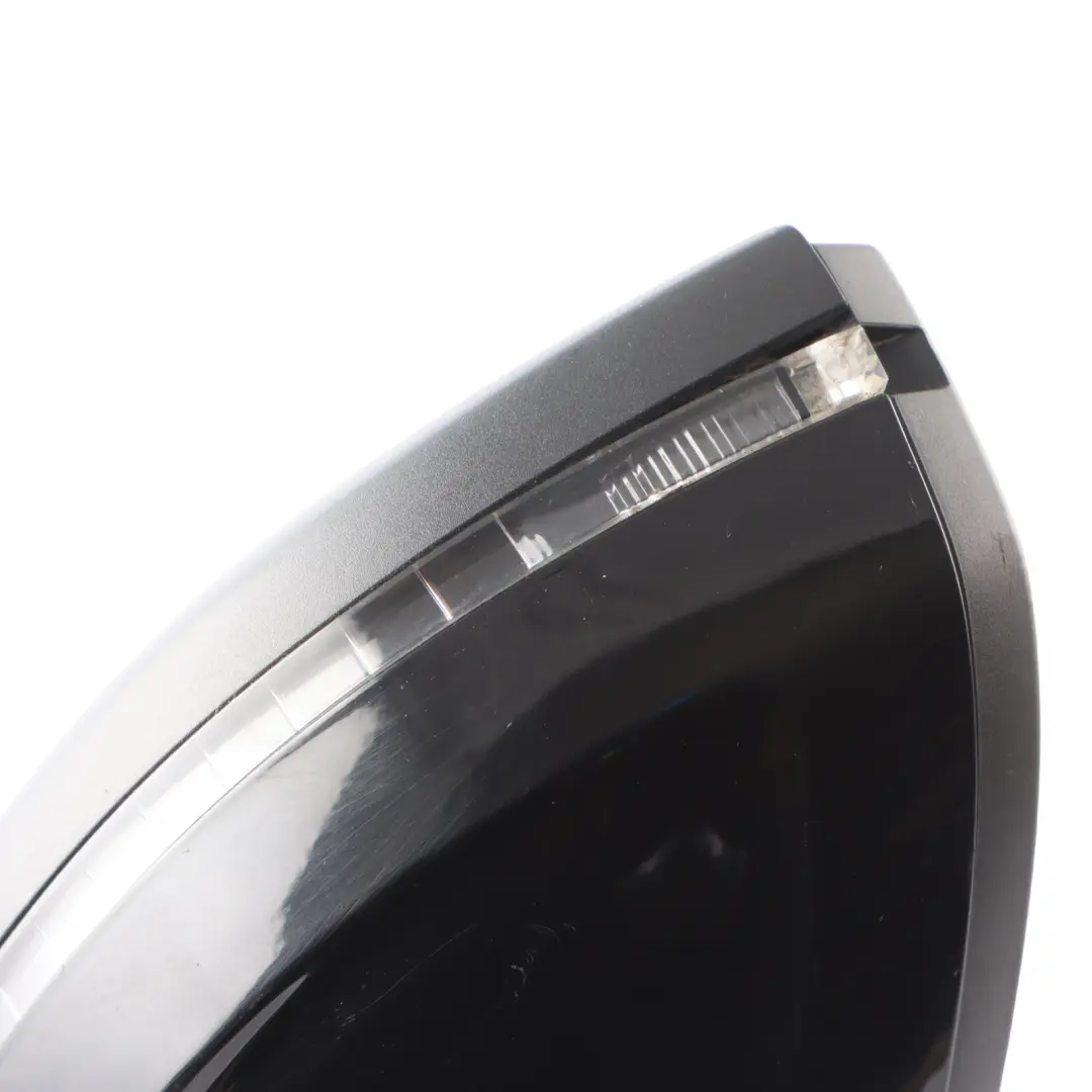 Audi S4 B9 Electric Wing Mirror Right O/S Outside Brilliant Black Y9B - SKU RHD-8W2857410-BBL - Part number 8W2857410