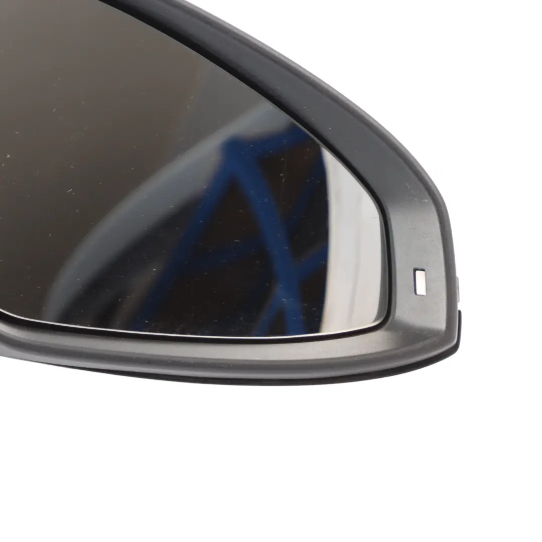 Audi S4 B9 Electric Wing Mirror Right O/S Outside Brilliant Black Y9B - SKU RHD-8W2857410-BBL - Part number 8W2857410