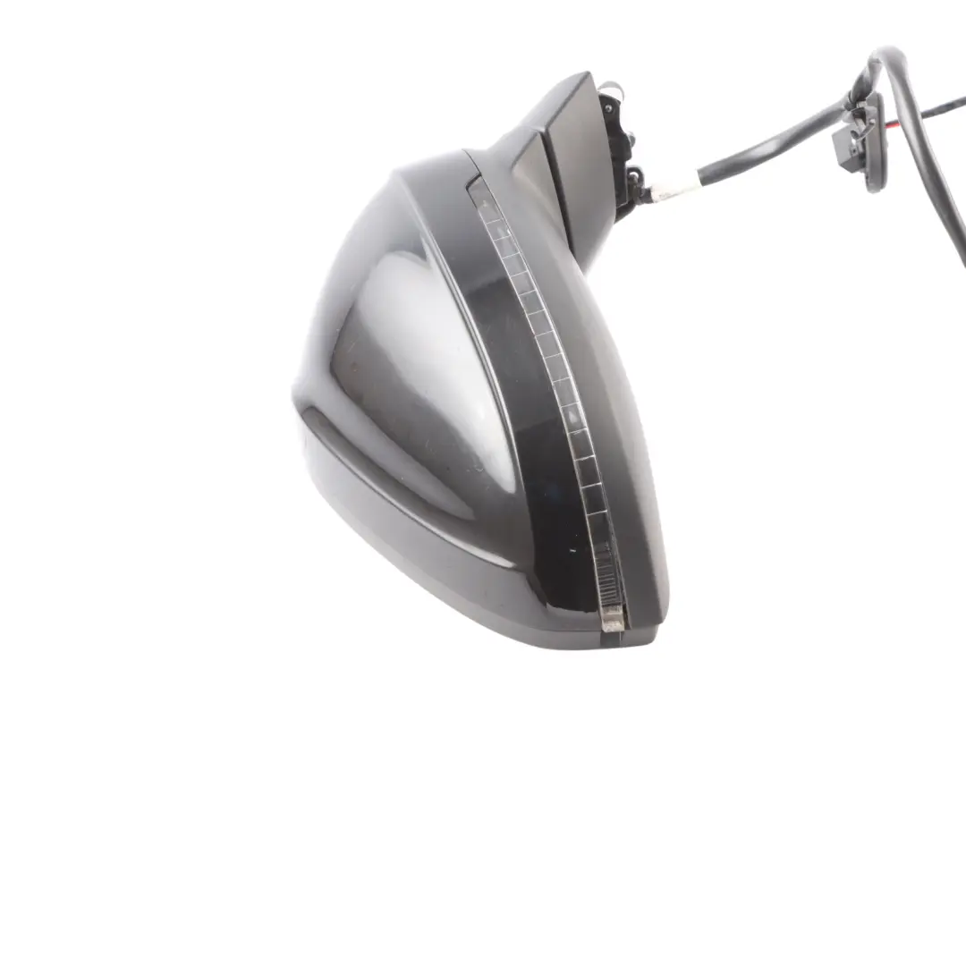 Audi S4 B9 Electric Wing Mirror Right O/S Outside Brilliant Black Y9B - SKU RHD-8W2857410-BBL - Part number 8W2857410