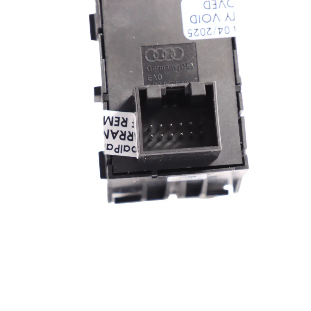 Audi A5 F5 Electric Parking Handbrake Switch Control Button Panel - SKU RHD-8W2927225A - Part number 8W2927225A
