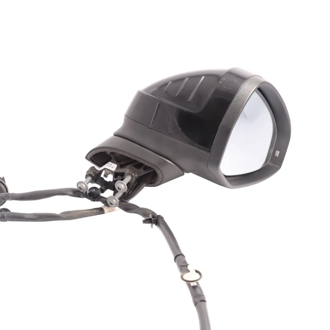 Door Mirror Wing Right O/S Mythical Black - Y9T to Audi A5 F5 Coupe with Part number 8W6857410AK Audi A5 F5 Coupe Door Mirror Wing Right O/S Mythical Black - Y9T - SKU RHD-8W6857410AK-MYB - Part number 8W6857410AK