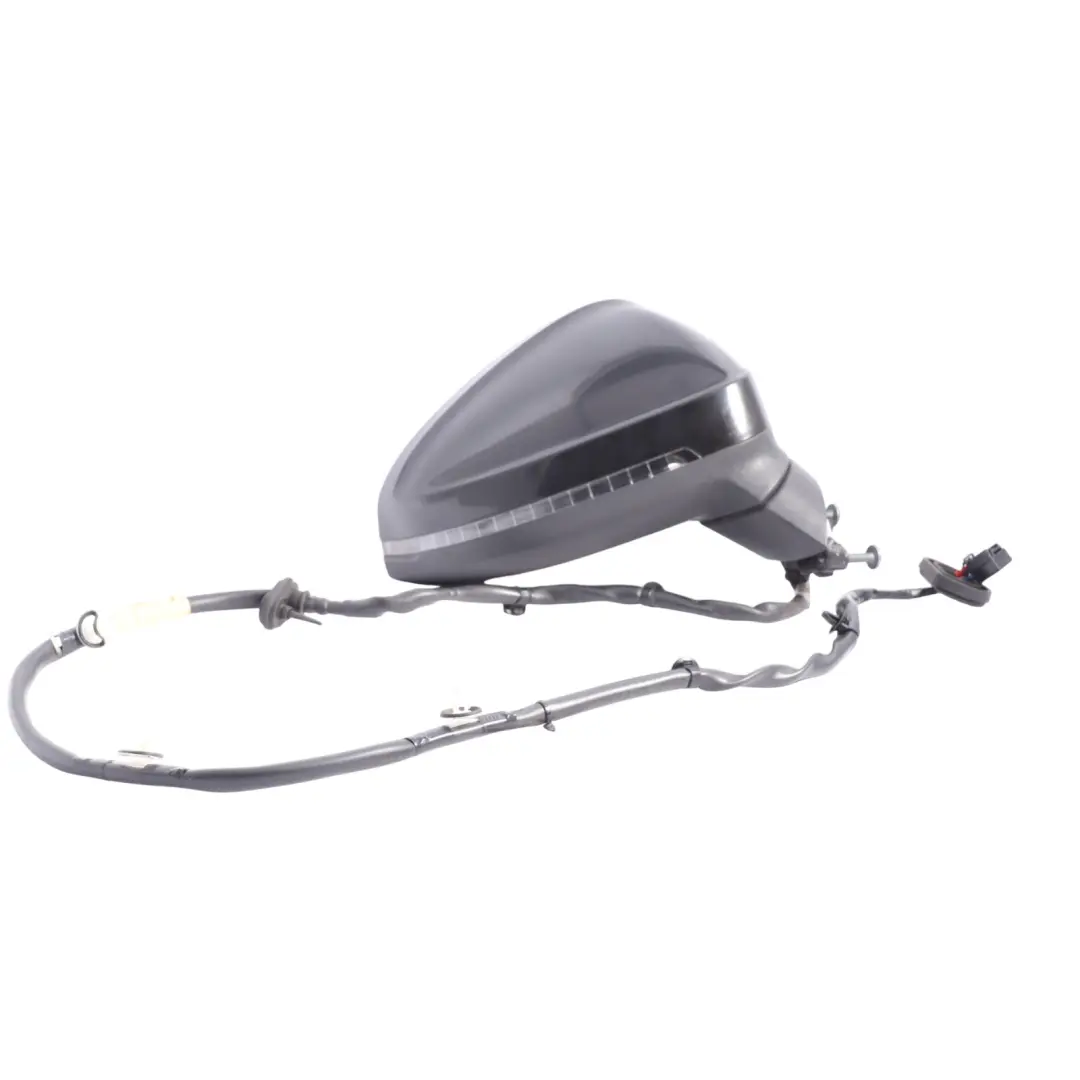 Audi A5 F5 Coupe Door Mirror Wing Right O/S Mythical Black - Y9T - SKU RHD-8W6857410AK-MYB - Part number 8W6857410AK