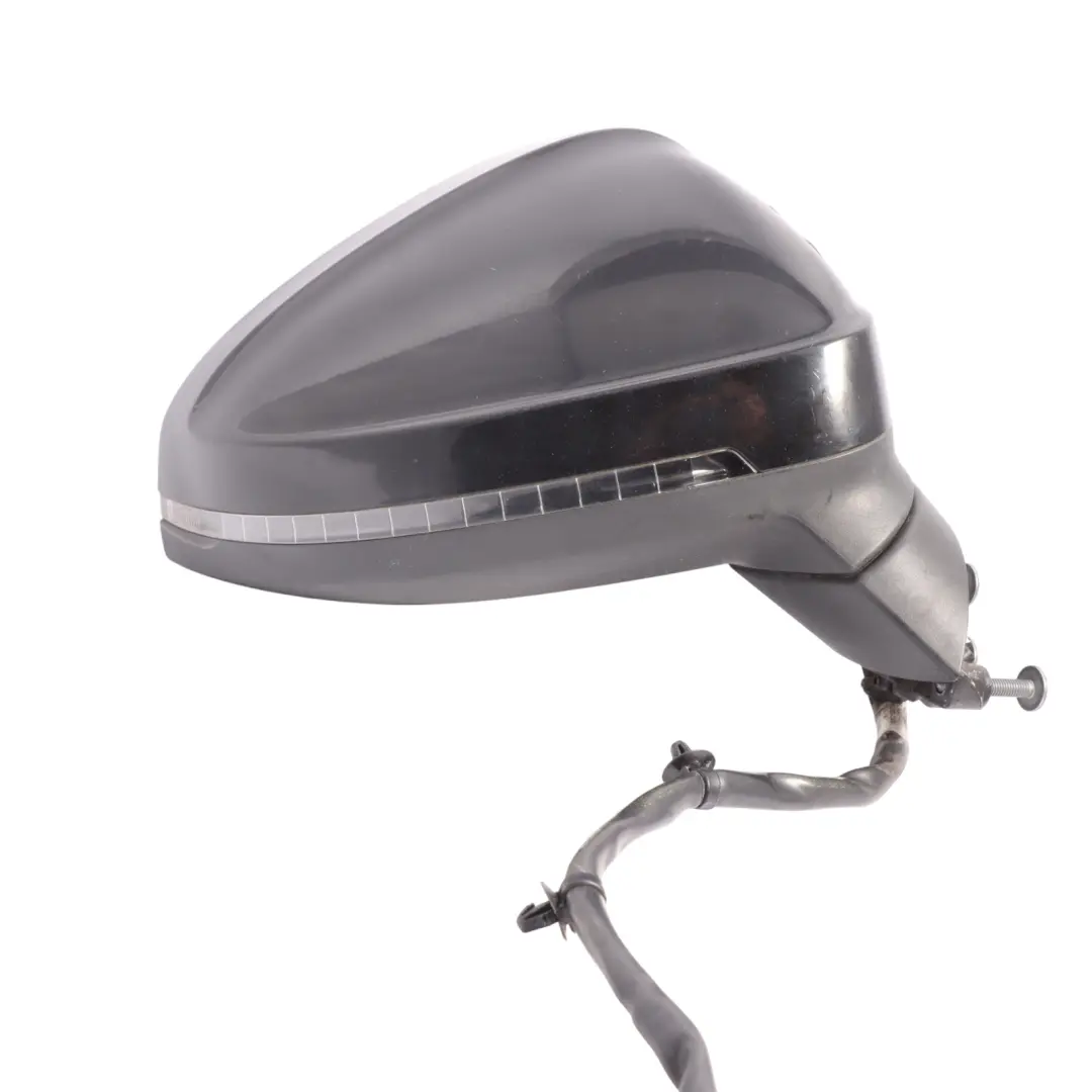Audi A5 F5 Coupe Door Mirror Wing Right O/S Mythical Black - Y9T - SKU RHD-8W6857410AK-MYB - Part number 8W6857410AK