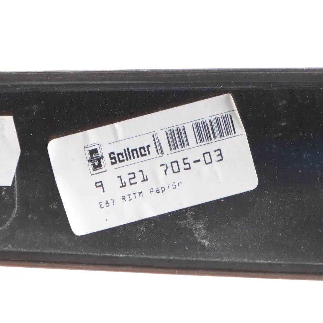 BMW E81 E82 E87 LCI Interior Trim Strip Dash Dashboard Variegated Poplar Wood - SKU rhd-9121705-3 - Part number 9121705