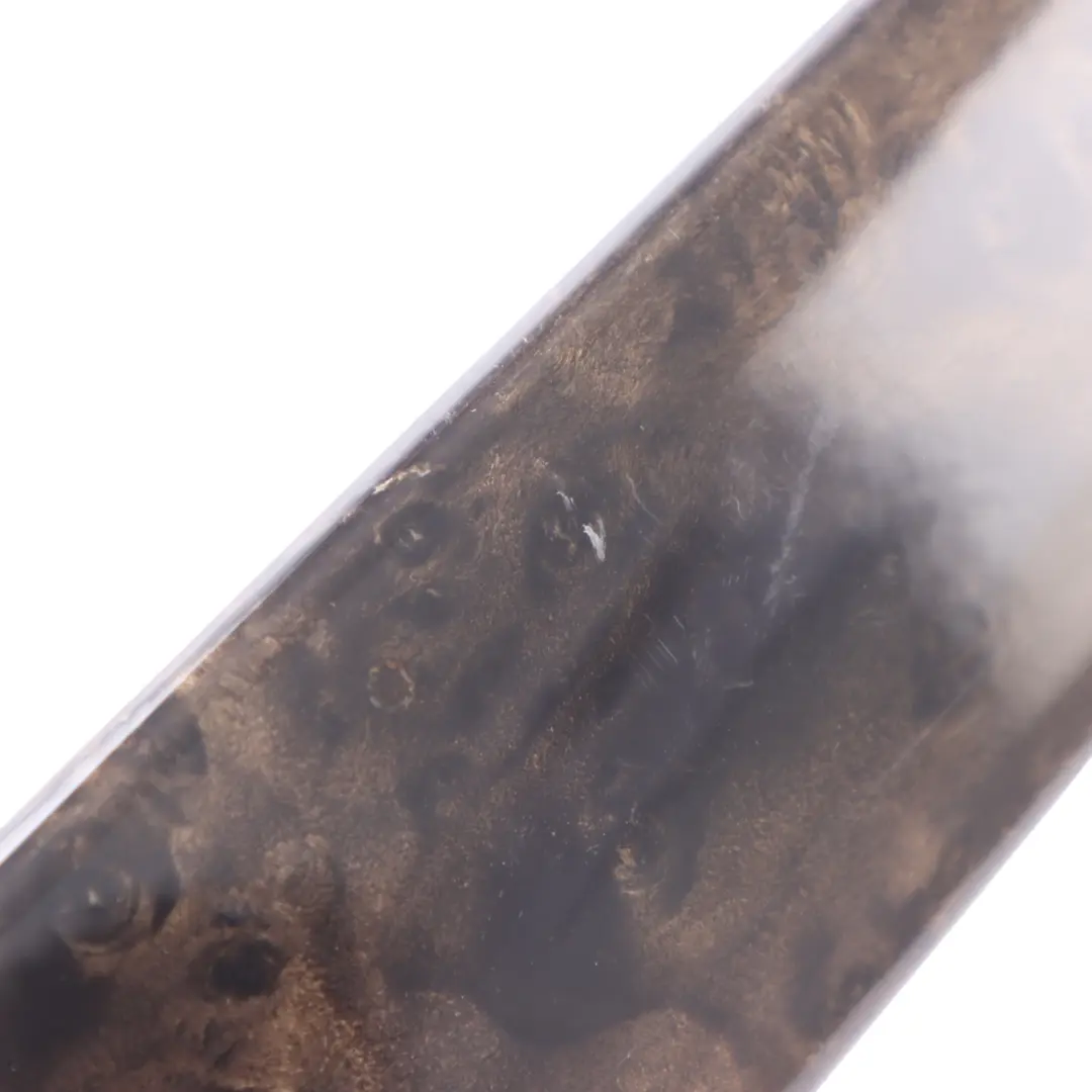 BMW E81 E82 E87 LCI Interior Trim Strip Dash Dashboard Variegated Poplar Wood - SKU rhd-9121705-3 - Part number 9121705