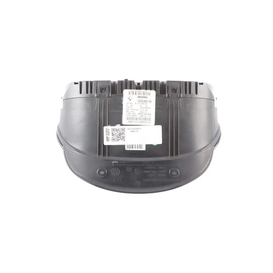 Instrument Cluster BMW E90 E91 Petrol Speedo Clocks Meter Manual to with Part number 9141480 Instrument Cluster BMW E90 E91 Petrol Speedo Clocks Meter Manual - SKU RHD-9141480-2 - Part number 9141480