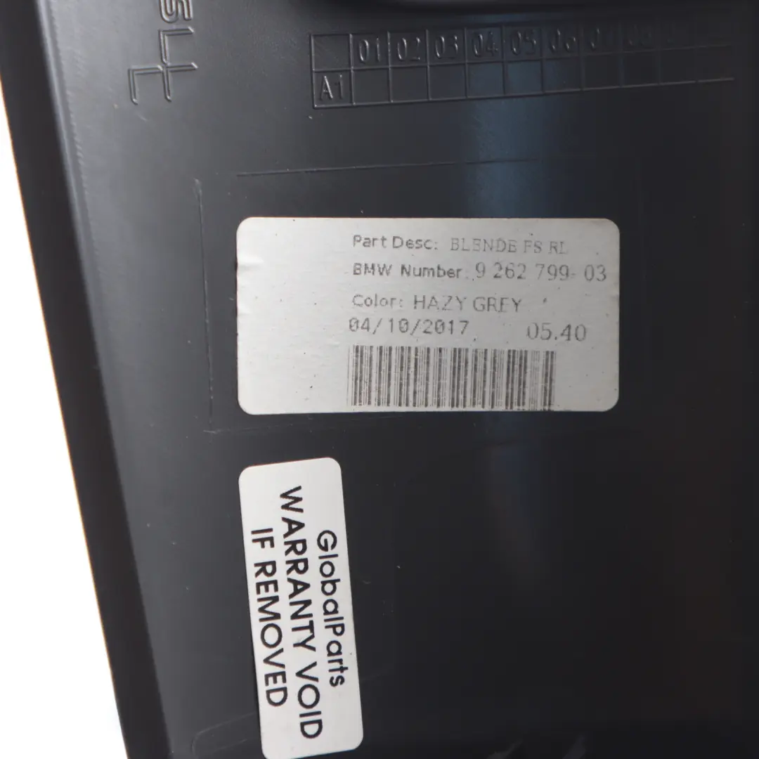 Mini F55 F56 Decorative Strip Dash Dashboard Interior Trim Cover Set Hazy Grey - SKU RHD-9262801 - Part number 9262801