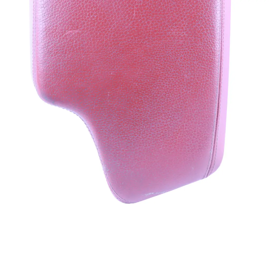 BMW F30 F31 F32 F33 Leather Cover Centre Console Armrest Coral Red - SKU rhd-9285139-1 - Part number 9285139