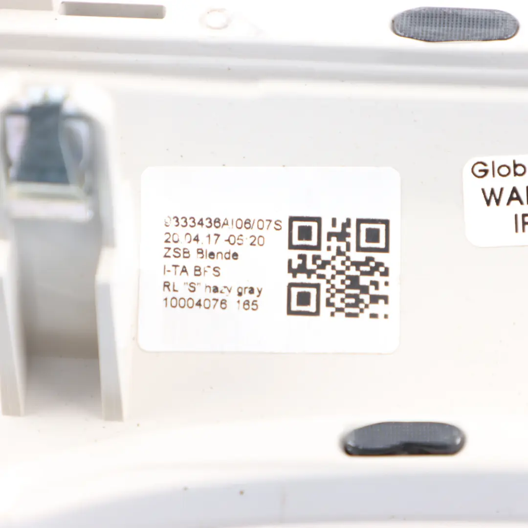 Mini Countryman F60 Dashboard Trim Decor Cover Passenger Side Hazy Grey - SKU RHD-9332805-2 - Part number 9332805