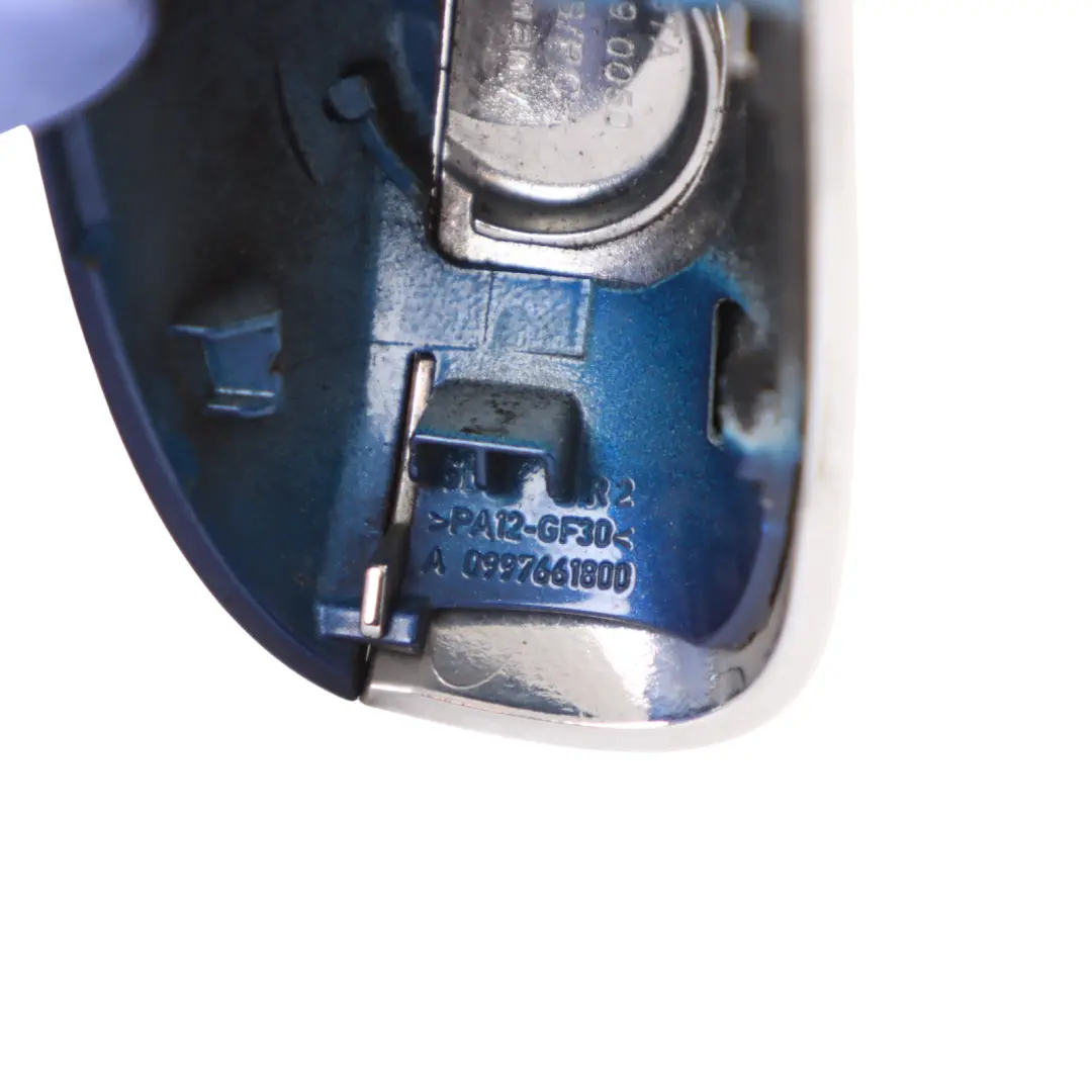 Door Handle Cap Mercedes W205 W213 Cover Trim Front Right O/S Brilliant Blue 896 to with Part number A0997661800 Door Handle Cap Mercedes W205 W213 Cover Trim Front Right O/S Brilliant Blue 896 - SKU RHD-A0997661800-BRB - Part number A0997661800