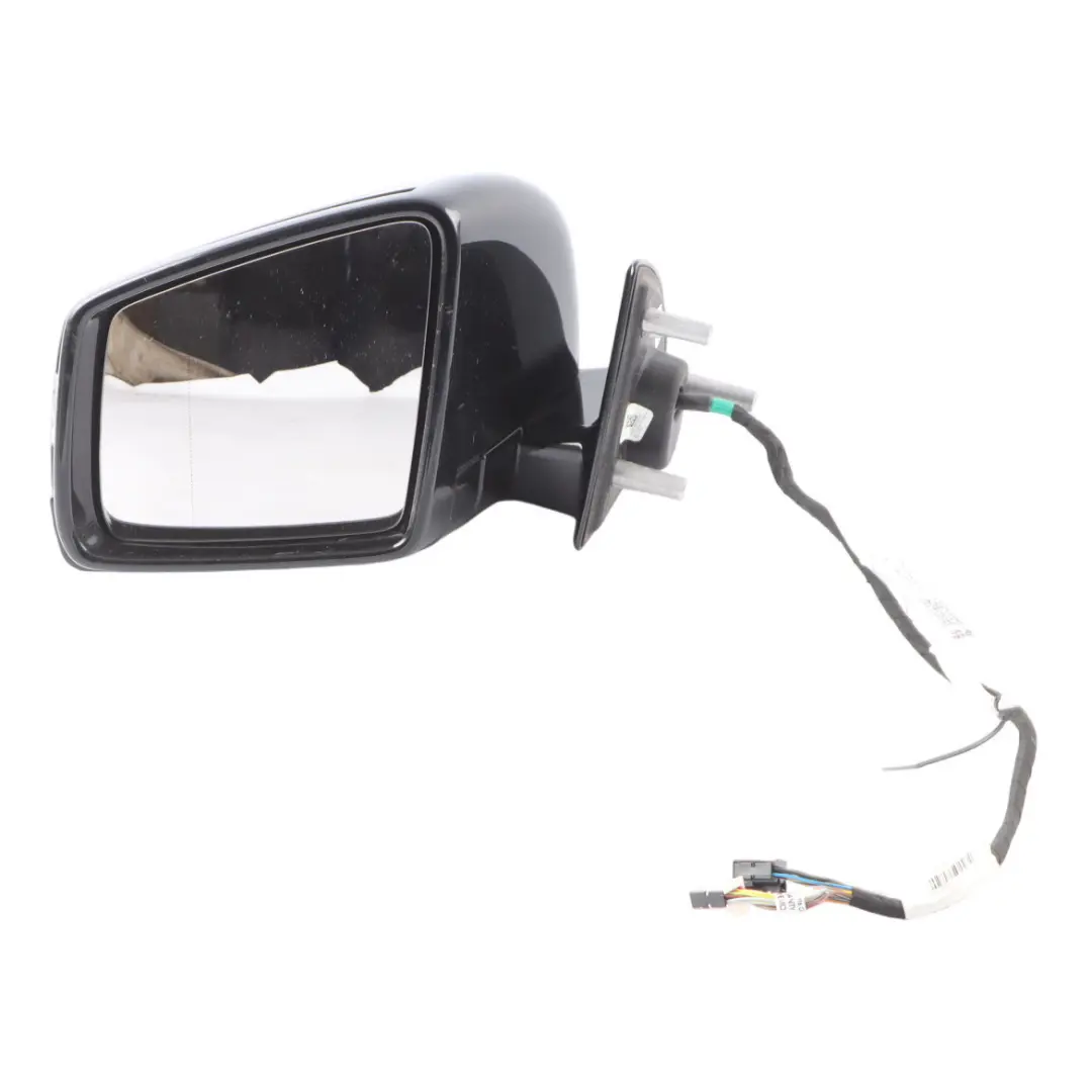 Wing Mirror Electric Outside Door Left N/S Obsidian Black - 197 to Mercedes W164 with Part number A1648105193 Mercedes W164 Wing Mirror Electric Outside Door Left N/S Obsidian Black - 197 - SKU RHD-A1648105193-OB - Part number A1648105193