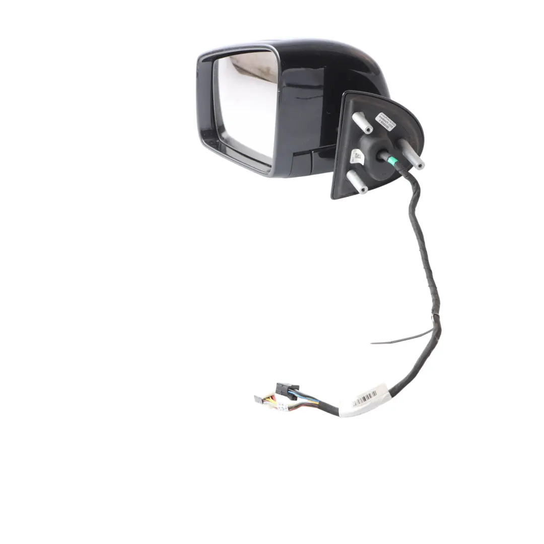 Mercedes W164 Wing Mirror Electric Outside Door Left N/S Obsidian Black - 197 - SKU RHD-A1648105193-OB - Part number A1648105193