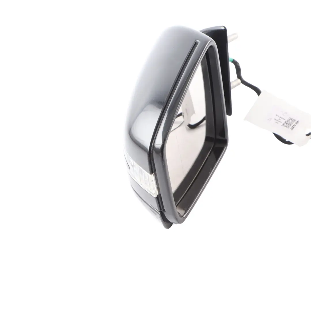 Wing Mirror Electric Outside Door Left N/S Obsidian Black - 197 to Mercedes W164 with Part number A1648105193 Mercedes W164 Wing Mirror Electric Outside Door Left N/S Obsidian Black - 197 - SKU RHD-A1648105193-OB - Part number A1648105193