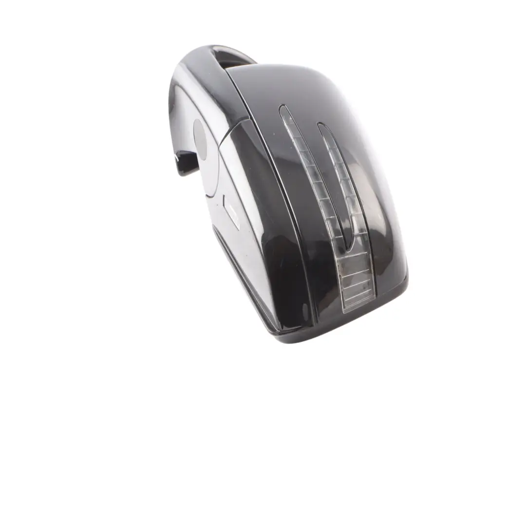 Mercedes W164 Wing Mirror Electric Outside Door Left N/S Obsidian Black - 197 - SKU RHD-A1648105193-OB - Part number A1648105193