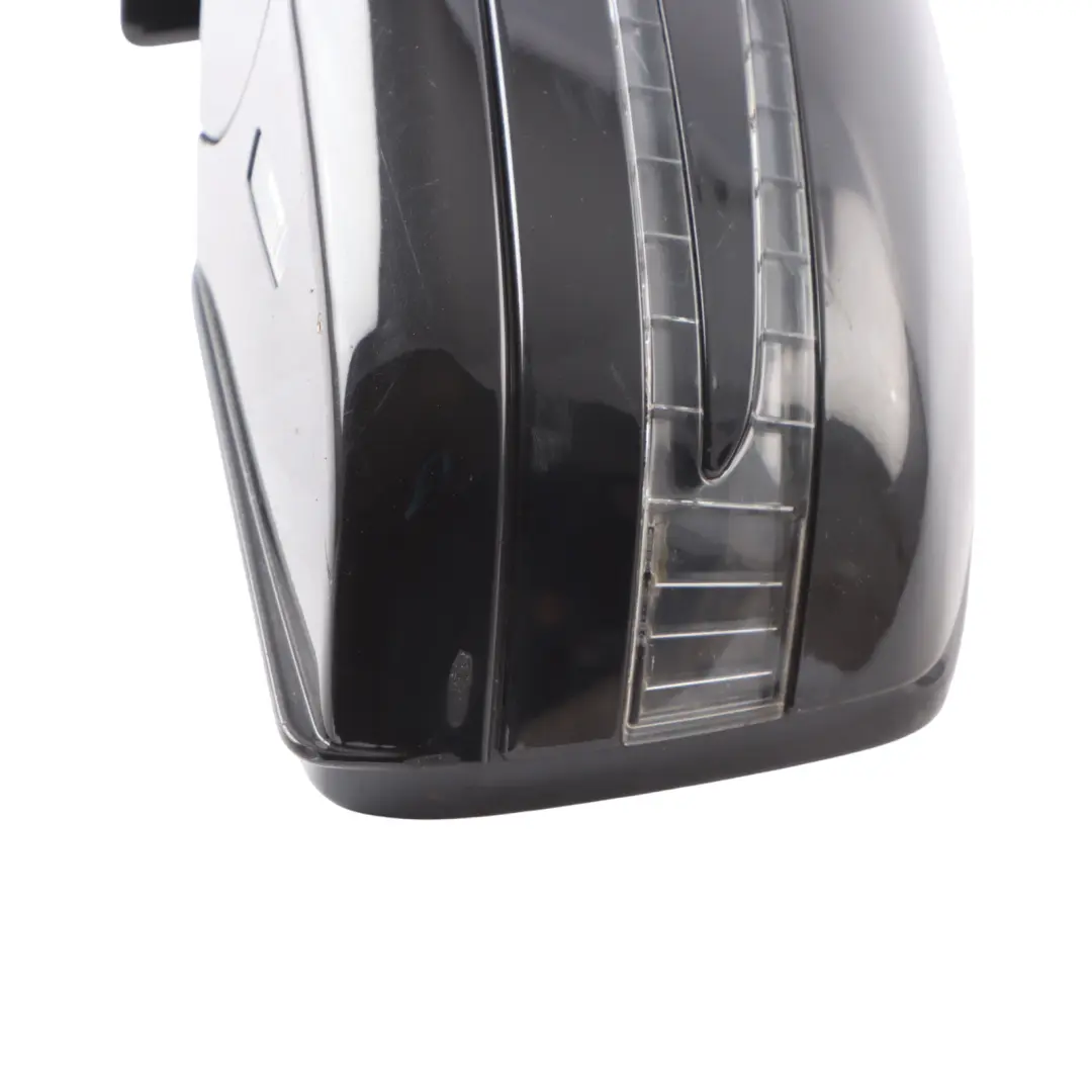 Mercedes W164 Wing Mirror Electric Outside Door Left N/S Obsidian Black - 197 - SKU RHD-A1648105193-OB - Part number A1648105193