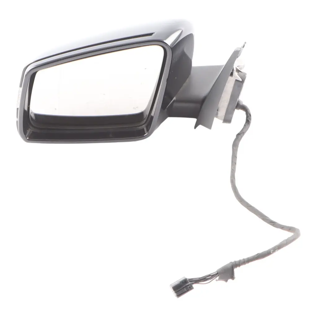 Wing Mirror Door Left N/S Outside Kosmos Black Metallic - 191 Mercedes W176 - SKU rhd-A1768100176-KB1 - Part number A1768100176