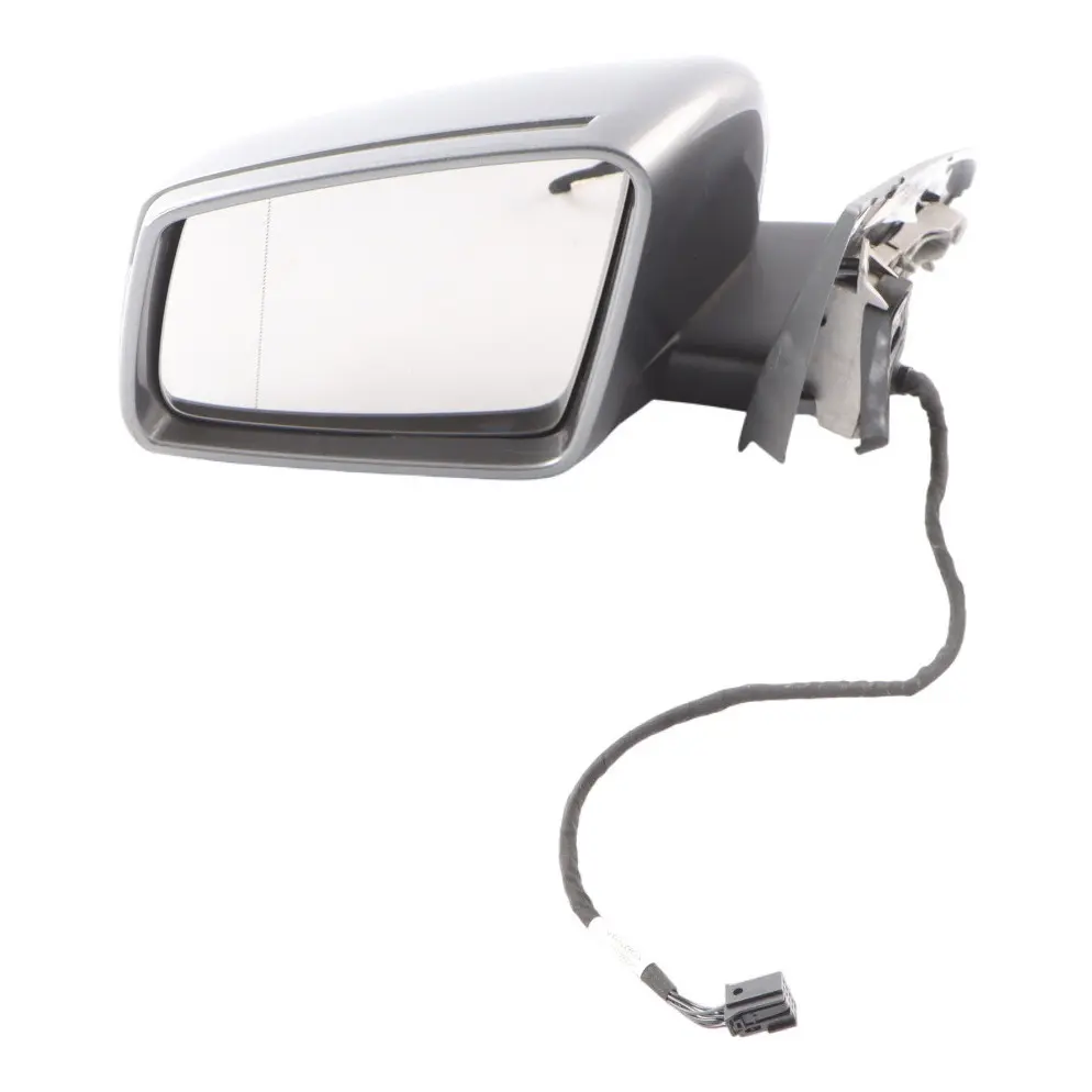 Mercedes W176 Wing Mirror Door Left N/S Outside Mountain Grey Metallic 787 - SKU rhd-A1768100176-MG - Part number A1768100176
