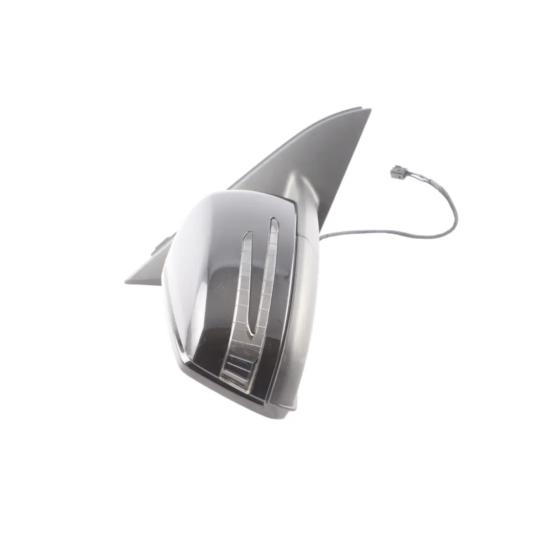Mercedes W176 Wing Mirror Door Right O/S Outside Kosmos Black Metallic - 191 - SKU RHD-A1768100276-KB - Part number A1768100276