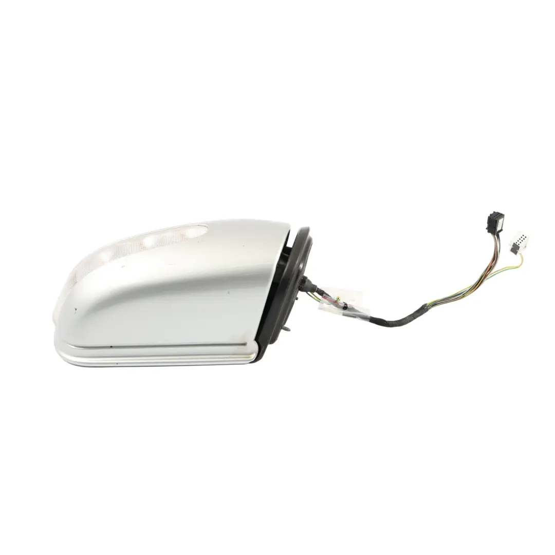 Mercedes W203 Wing Mirror Right O/S Power Fold Auto Dip Brilliant Silver - 9744 - SKU rhd-A2038107276-BRS - Part number A2038107276