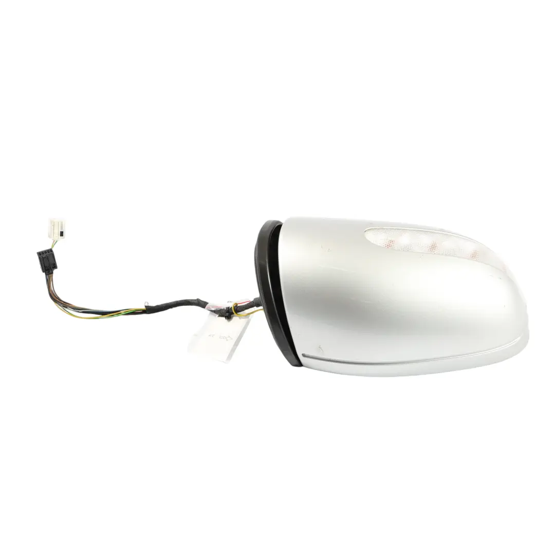 Mercedes W203 Wing Mirror Right O/S Power Fold Auto Dip Brilliant Silver - 9744 - SKU rhd-A2038107276-BRS - Part number A2038107276