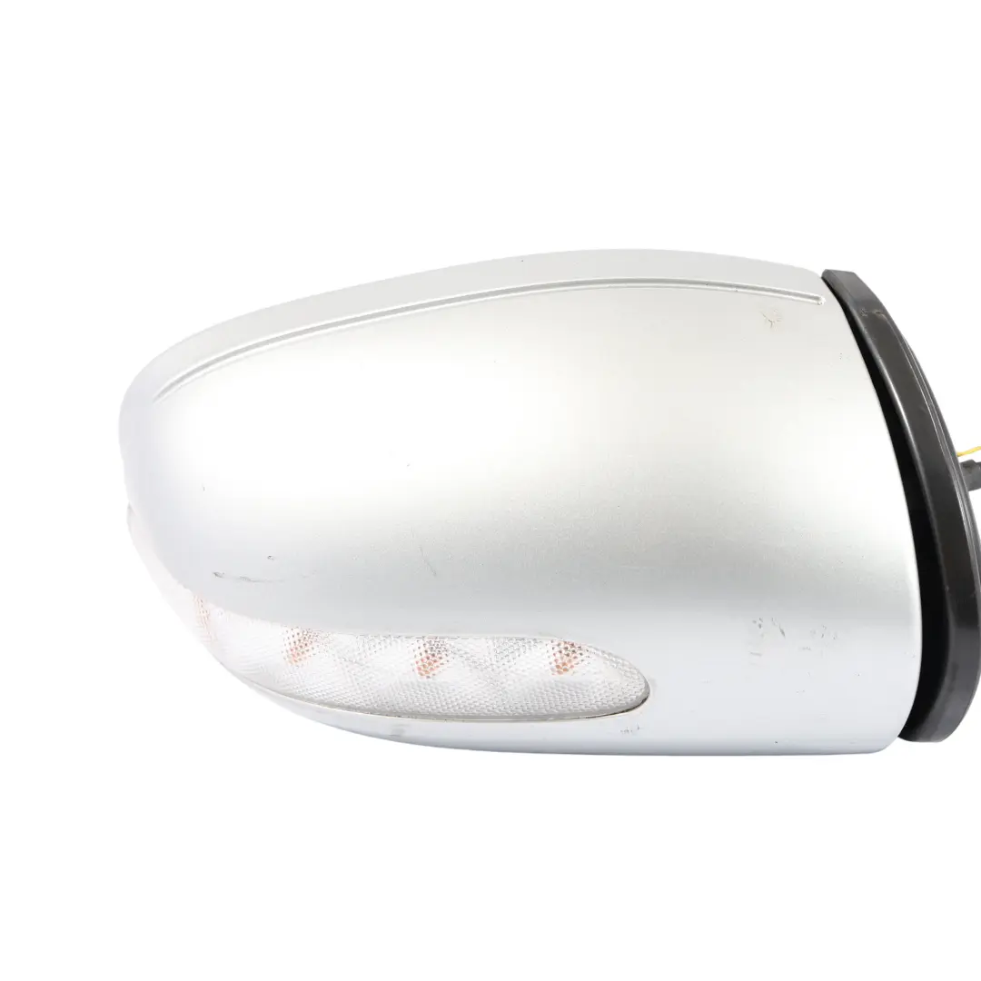 Mercedes W203 Wing Mirror Right O/S Power Fold Auto Dip Brilliant Silver - 9744 - SKU rhd-A2038107276-BRS - Part number A2038107276