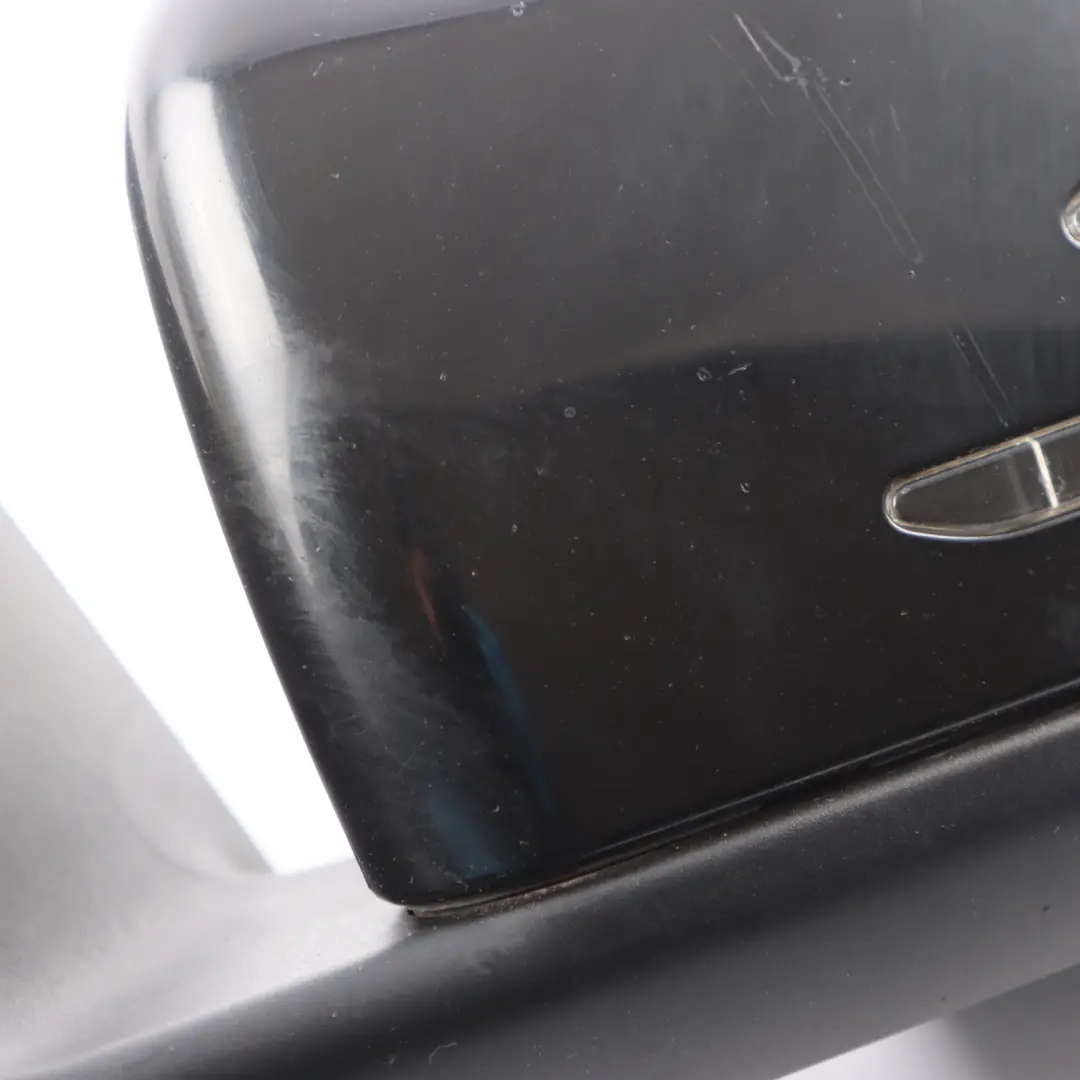 Mercedes W204 Coupe Wing Mirror Door Left N/S Outside Schwarz Black - 040 - SKU RHD-A2048103576-BLA - Part number A2048103576